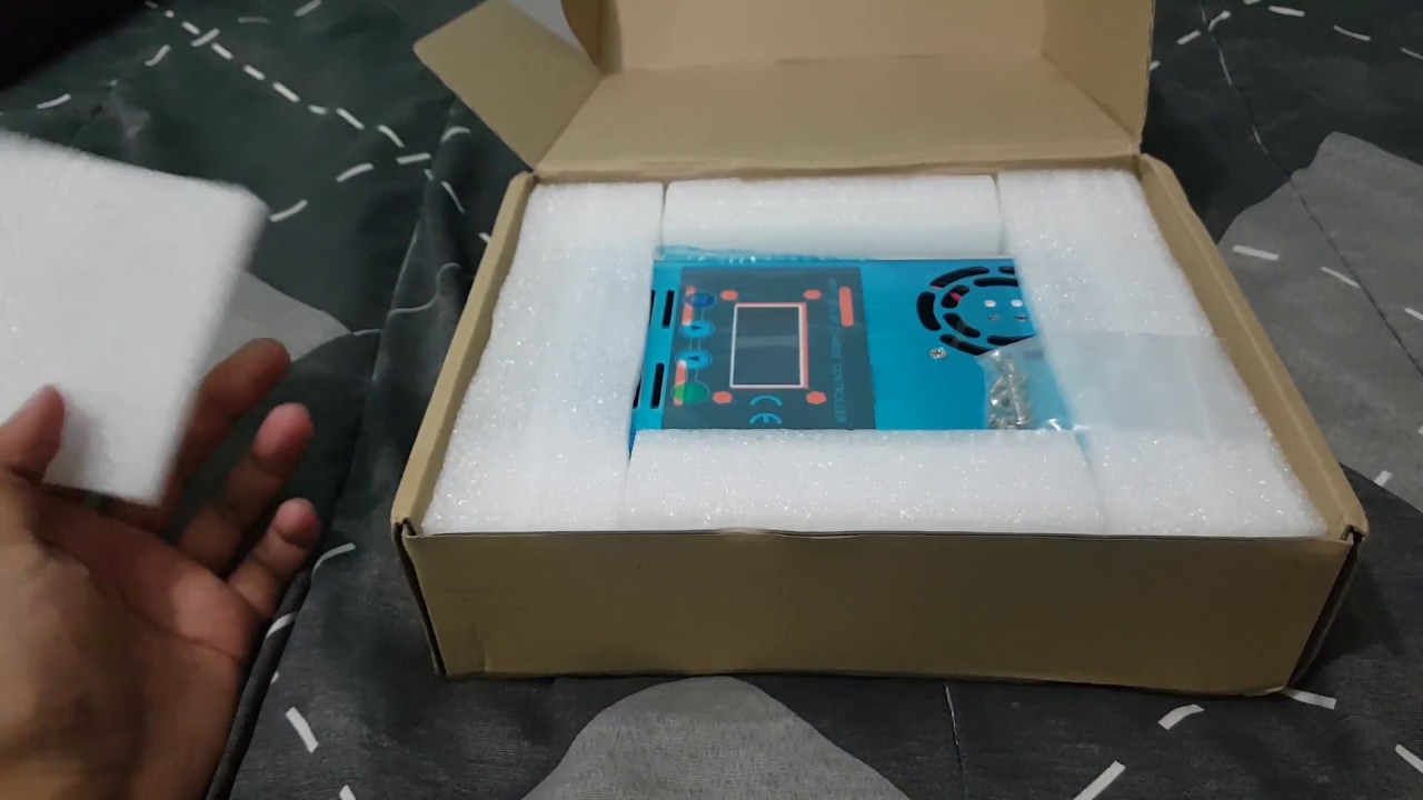 Unboxing Controlador de Carga MPPT Fake Makeskyblue - Energia Solar OFF-GRID
