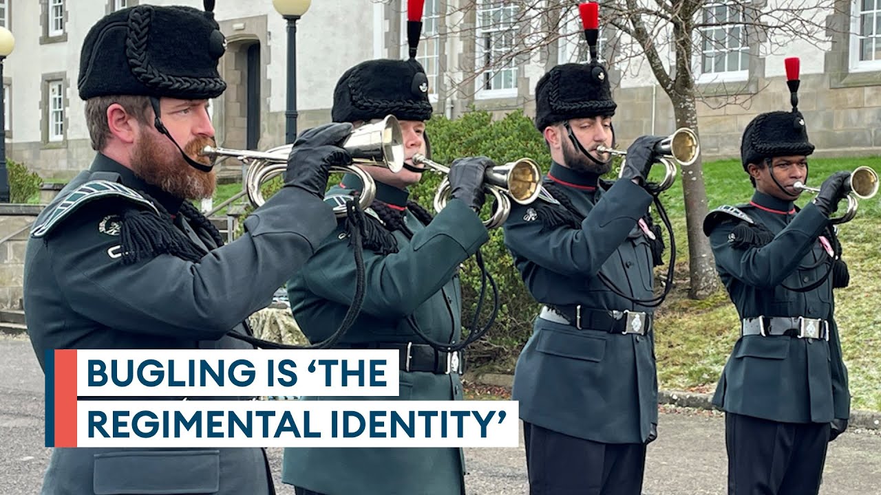Why the bugle is central to The Rifles' unique identity