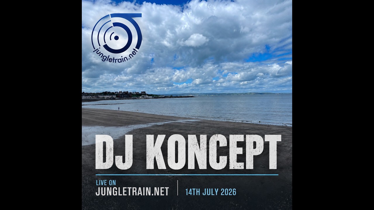 DJ Koncept &ndash; Live on Jungletrain.net | Deep Atmospheric Drum & Bass | 14th July 2026