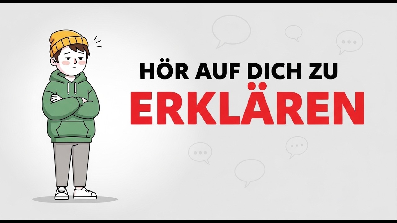 Warum du dich ständig rechtfertigst und wie du aufhörst