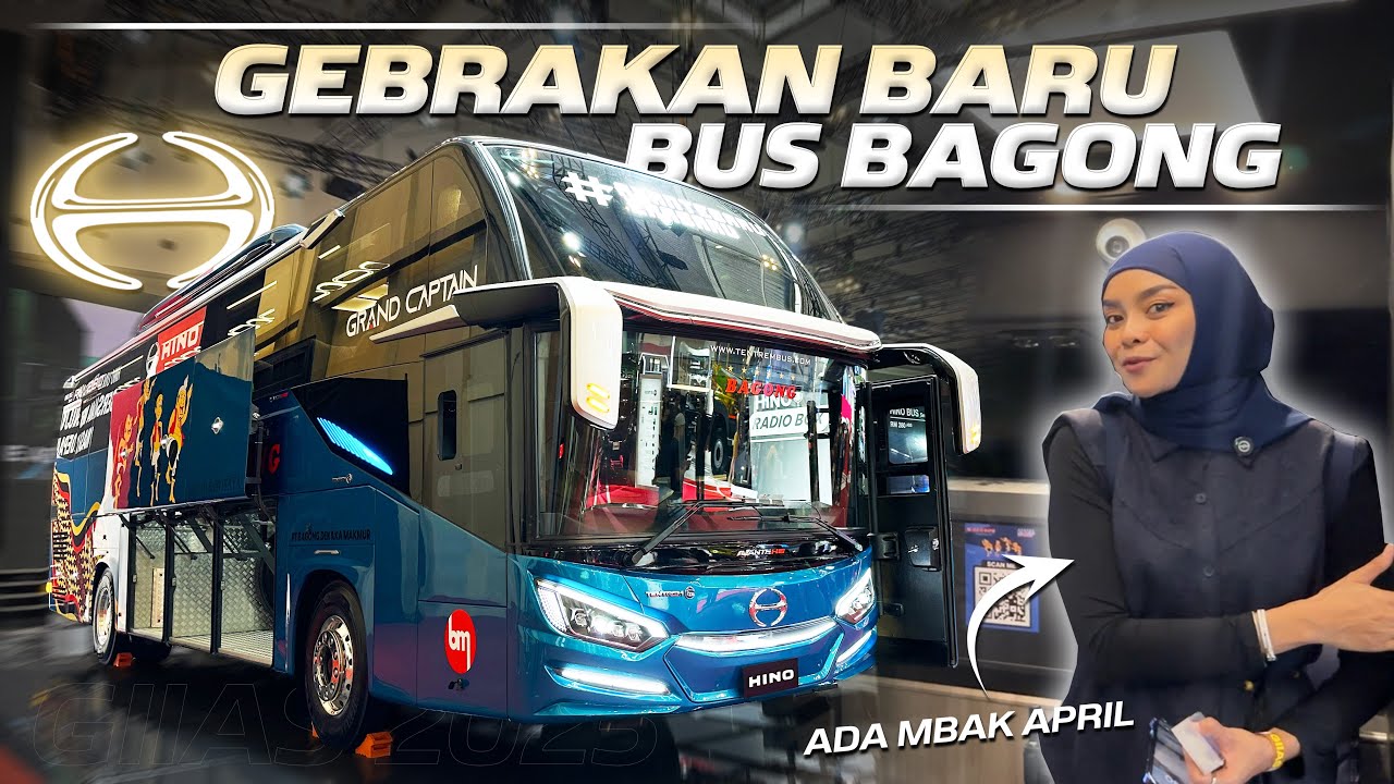 BUS BARU BAGONG BIRU PARIWISATA INI AGAK LAIN‼️Hino RM 280 ABS