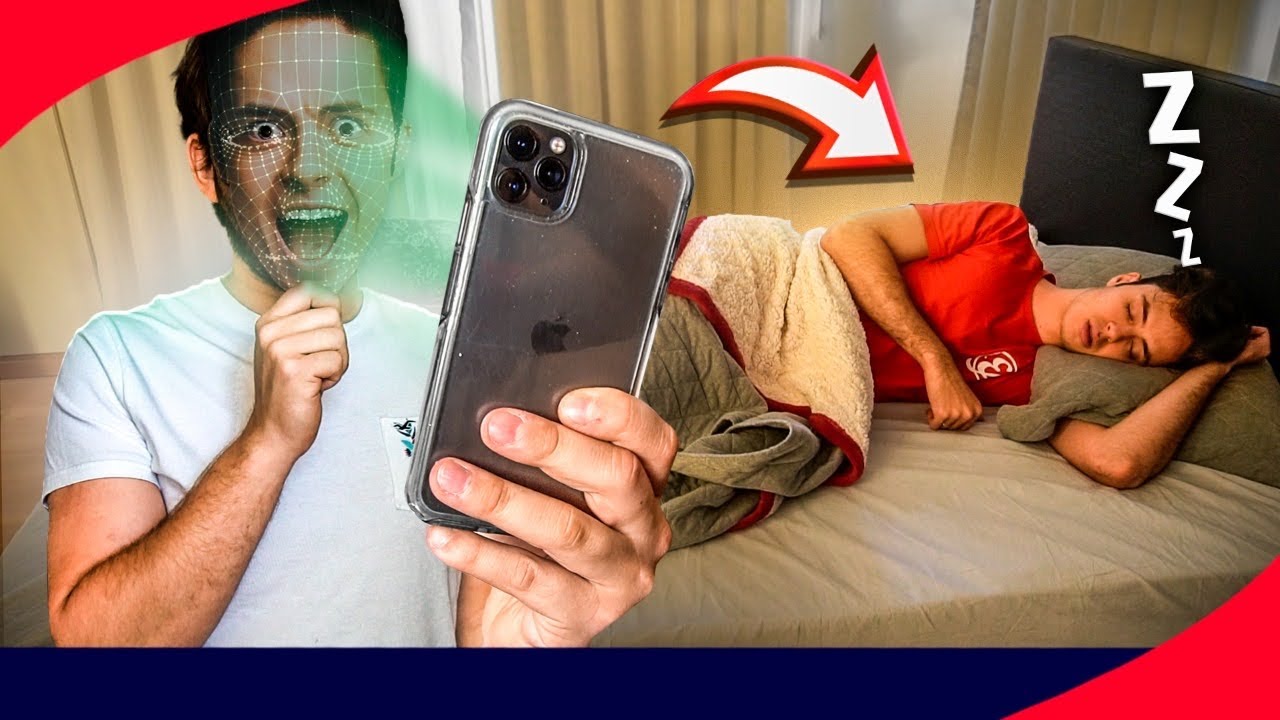 DESBLOQUEAMOS O CELULAR DO ENALDINHO ENQUANTO ELE DORMIA!