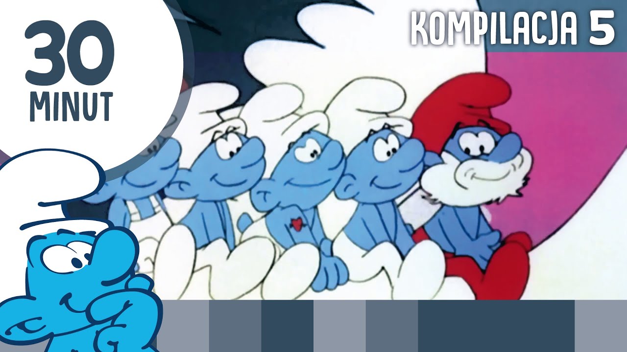 30 minut Smerfnych przygód • Kompilacja 5 • Smerfy