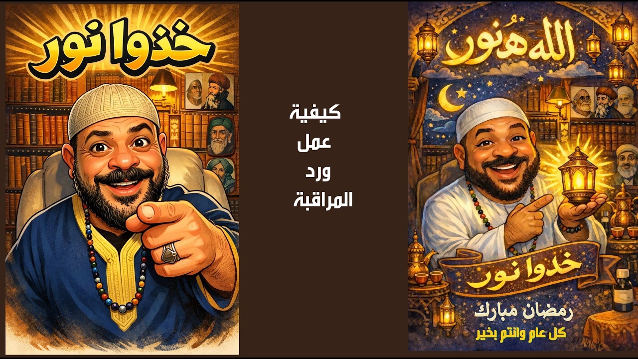 كيفية عمل ورد المراقبة و الهدف منه فى الطريقه البرهانية