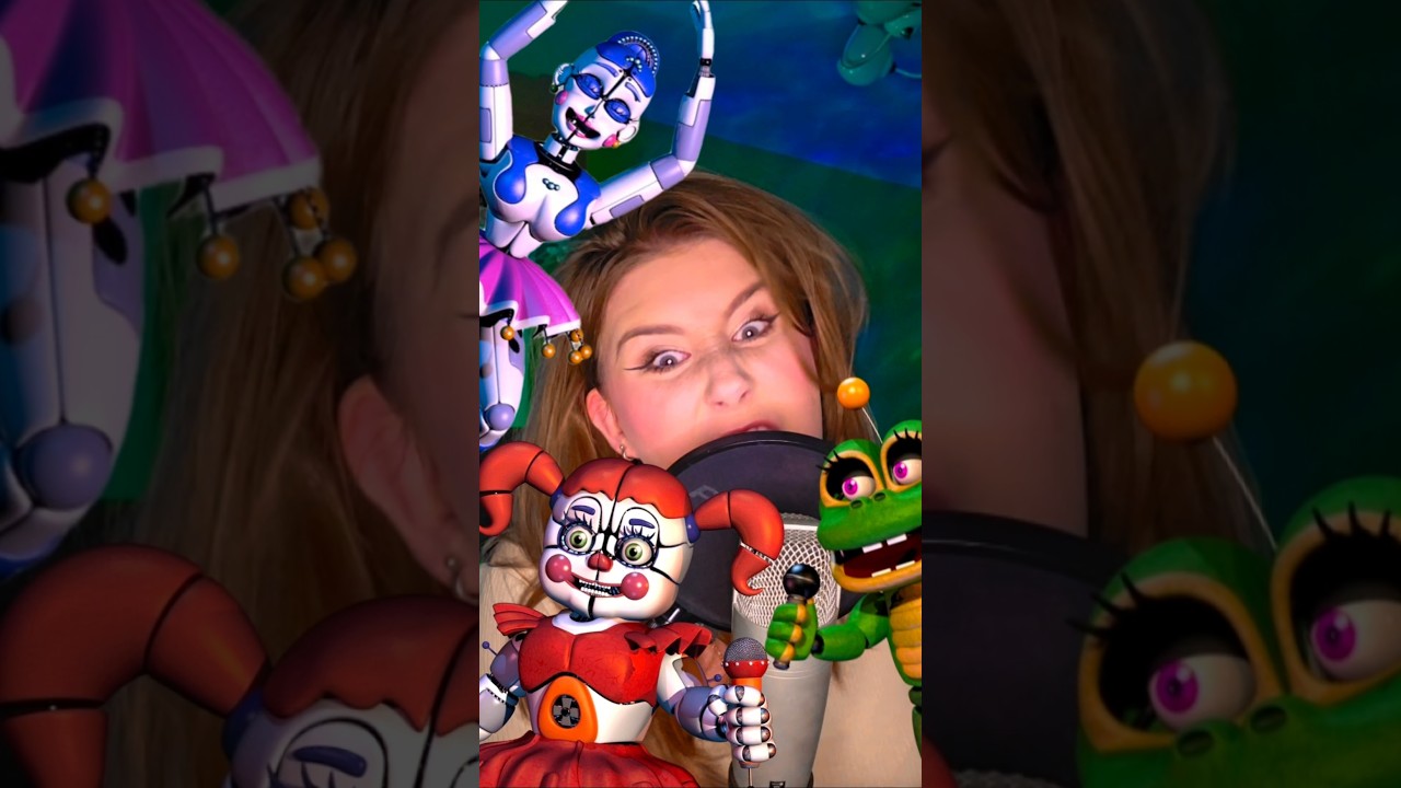 Dubbinguję Ballorę, Baby i Happy Frog z FNAF! 🎙#fnaf #dubbing