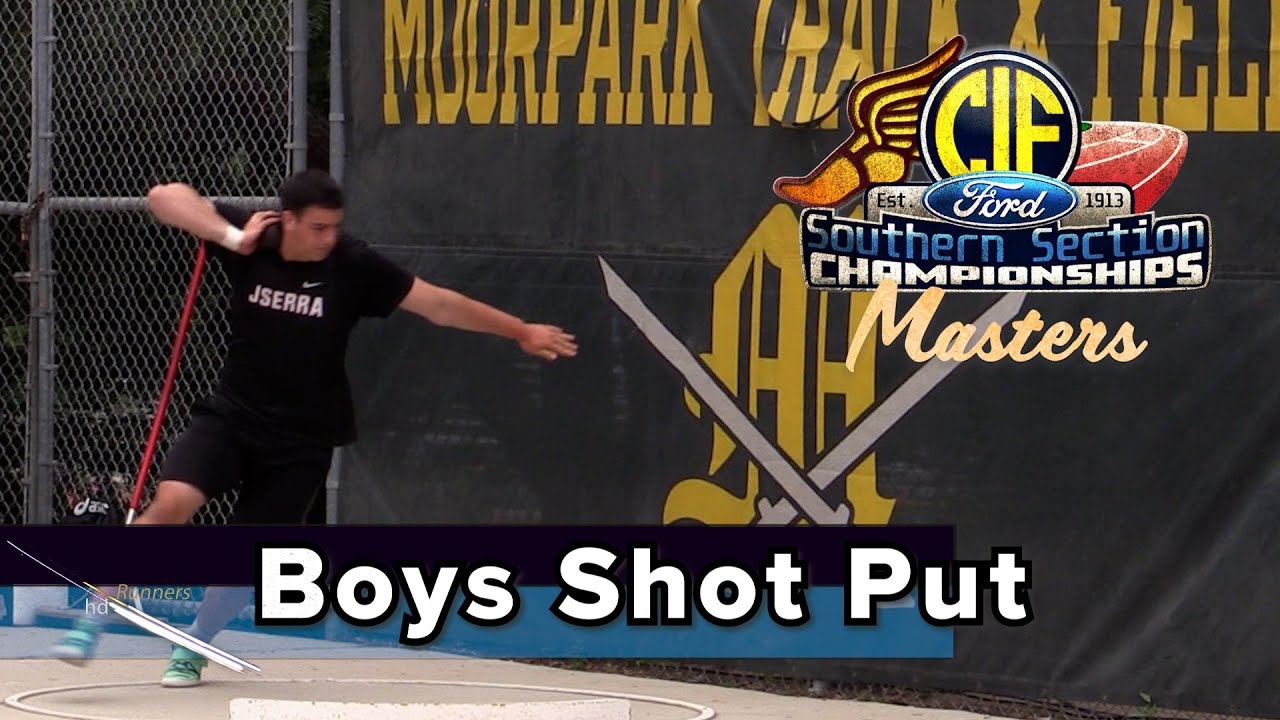 2023 TF - CIF-ss Masters - Shot Put (Boys)