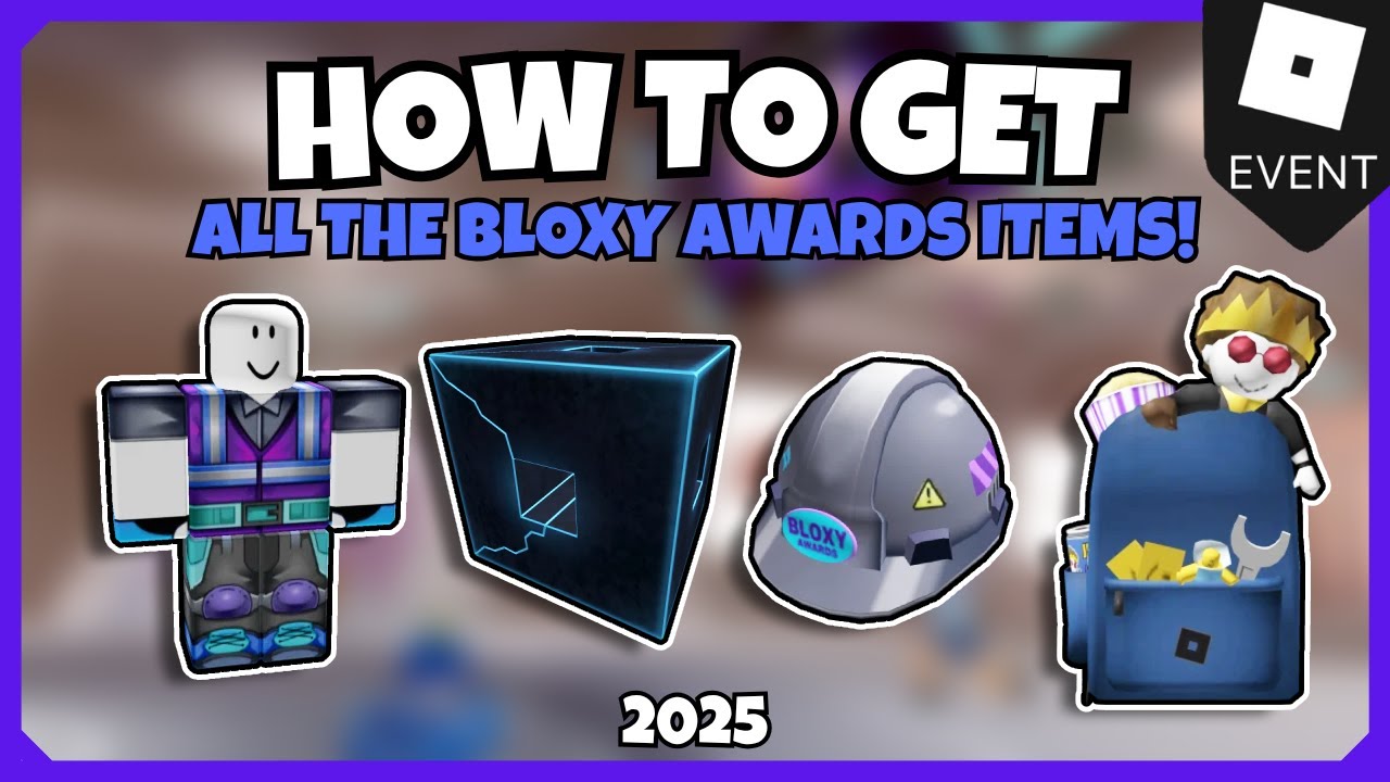 [EVENT] How to Unlock Every Bloxy Awards Item (8th Annual Bloxy Awards) | Roblox