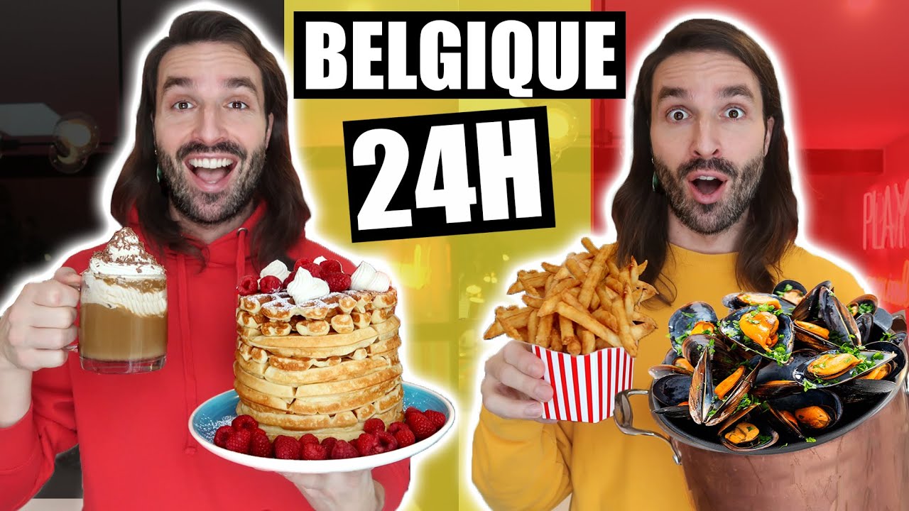 Je mange des RECETTES TRADITIONNELLES BELGES (gaufre de Bruxelles) - CARL IS COOKING