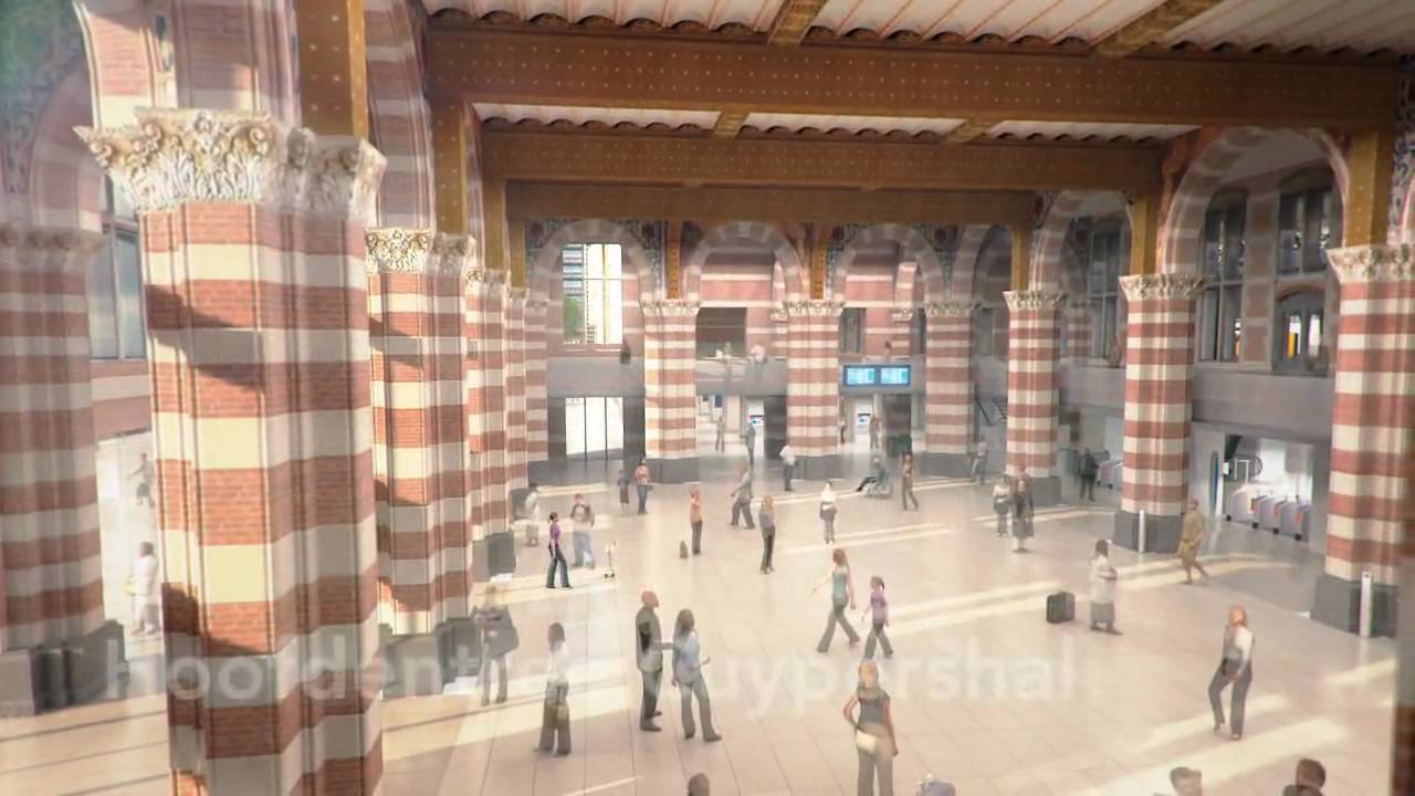 Vernieuwd Stationseiland Amsterdam Centraal