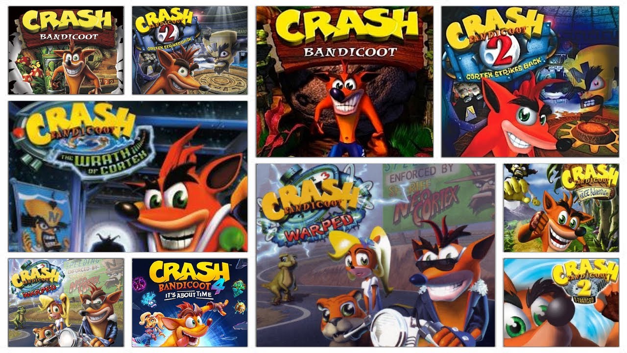 I Speedran 10 Crash Bandicoot Games in a Row!