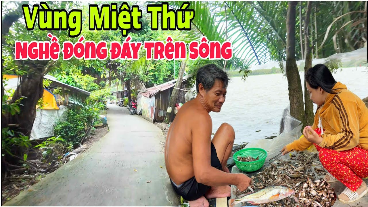 Khám Phá Vùng Miệt Thứ An Biên - Độc Đáo Nghề Đóng Đáy Trên Sông Cái Lớn | Lâm Ái Vlog
