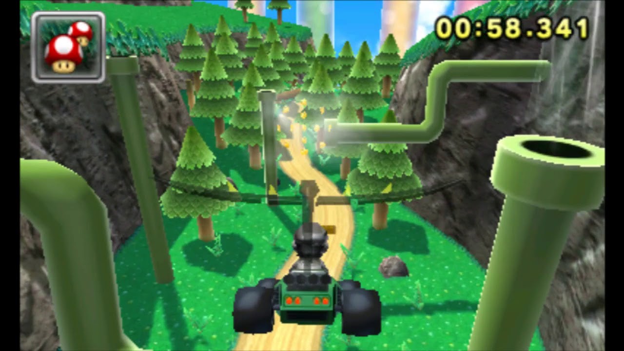 [MK7 WR Replay] Rock Rock Mountain 1'58