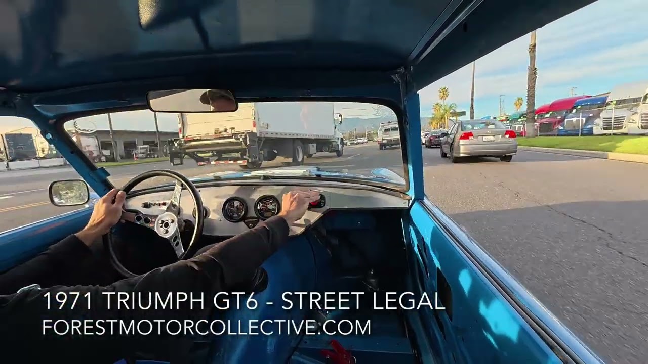 1971 TRIUMPH GT6   STREET LEGAL WITH LIGHTS