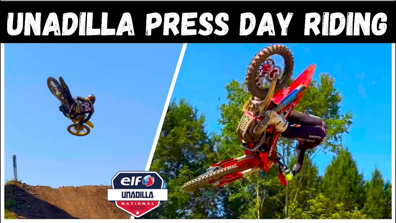 TRACK CHANGES & HUGE WHIPS!! Unadilla Press Day 2025 with Roczen, Barcia, Tomac, Prado & More