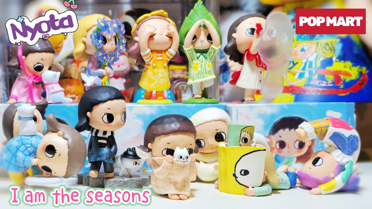 POP MART NYOTA I am the seasons series blind box opening