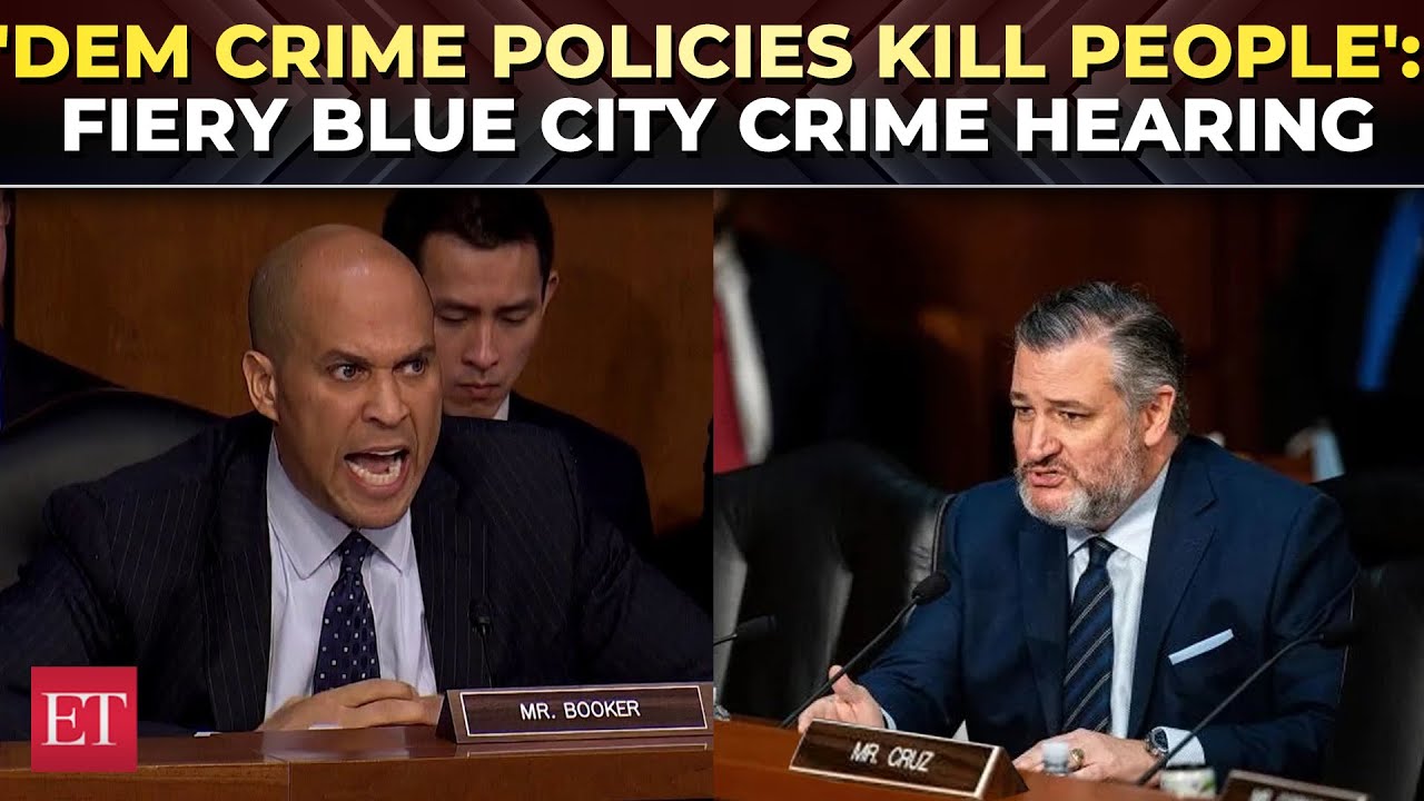 'You should be cheering crime drop in blue cities!': Sen. Cruz fires back at Dems at crime hearing