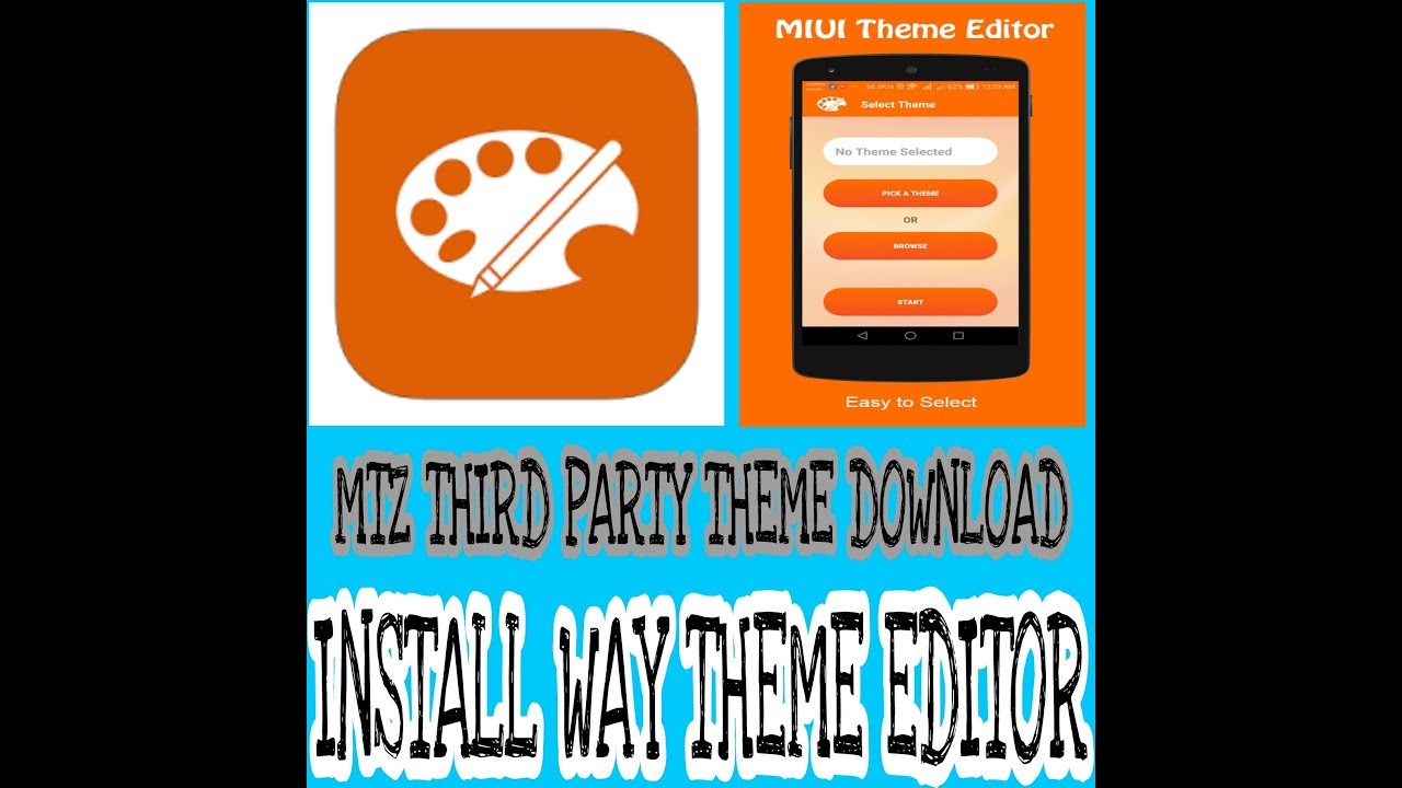 How to Edit MTZ 3rd party Themes From MIUI Theme Editor