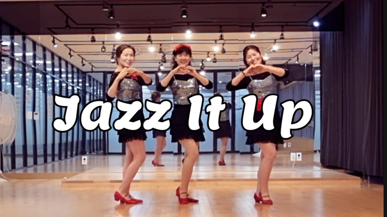 ❤️ Jazz It Up Linedance/Improver/재즈 잇 업 라인댄스/Demo #강민경 #오늘도라인하세요 