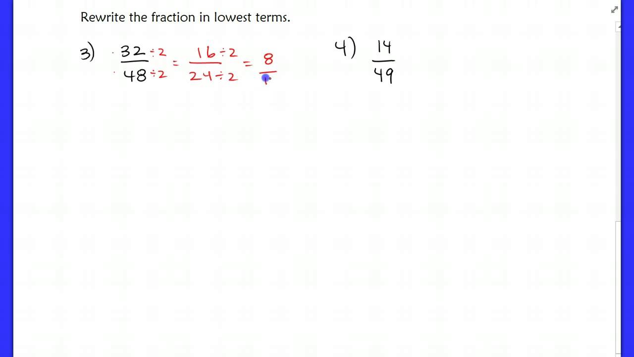 NCP 201: Equivalent Fractions