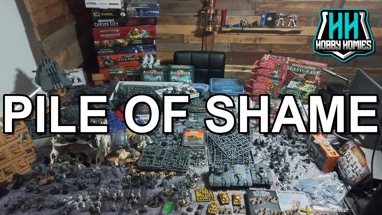 What does your pile of shame say about you?