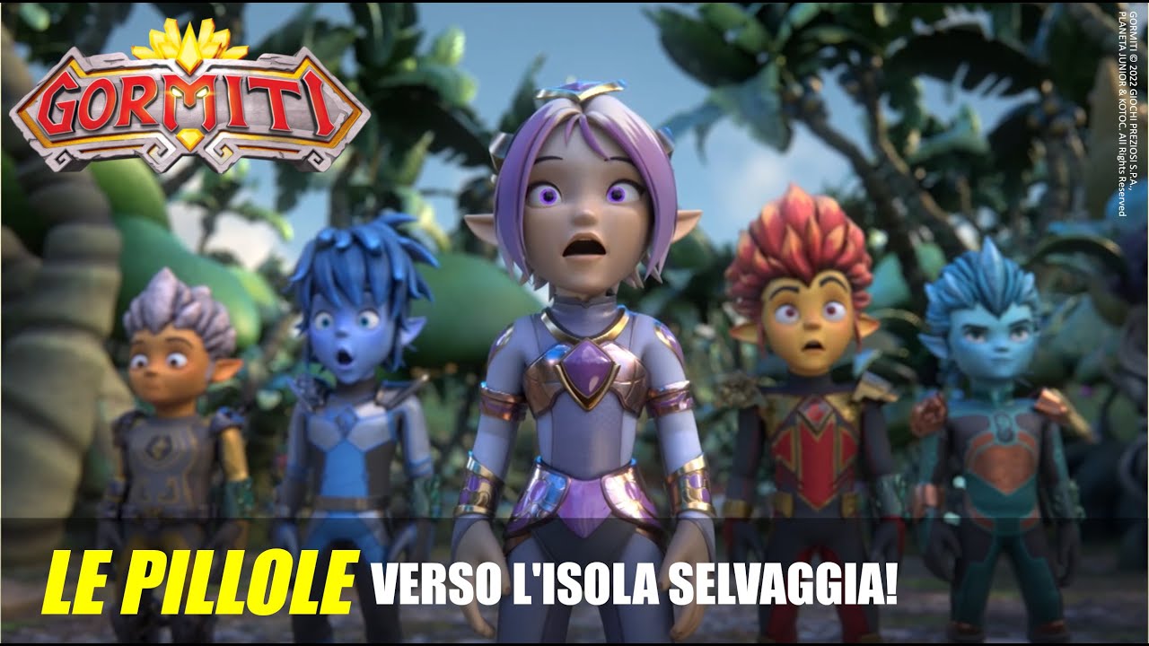 Gormiti | Le Pillole - Verso L'Isola Selvaggia!