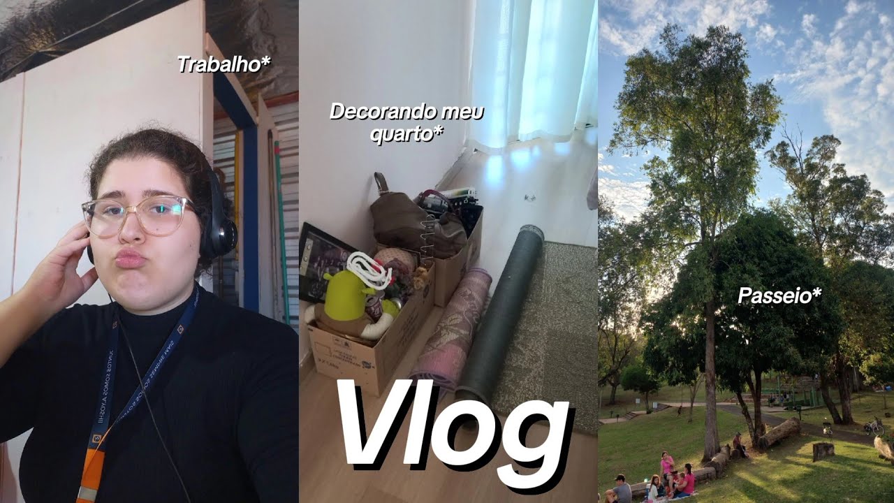 Vlog: Decorando meu quarto, entrega de provas, escritório (trabalho), igreja e etc...
