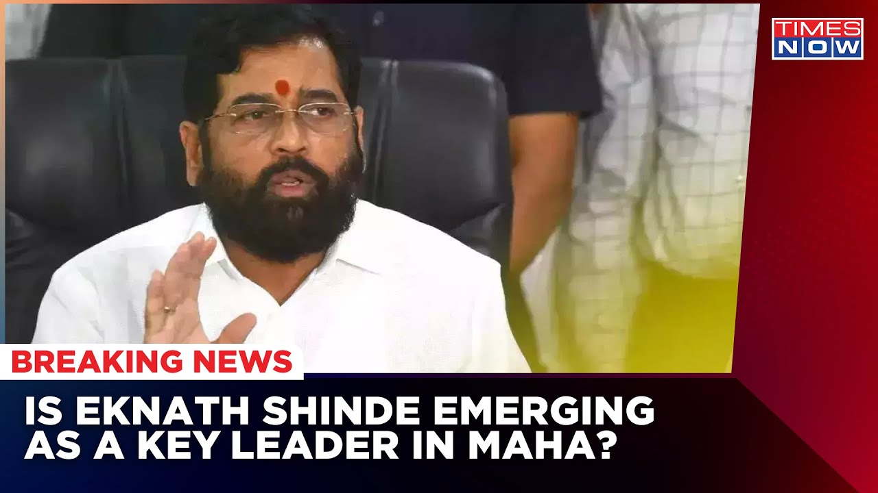 Posters Supporting Eknath Shinde In Thane, Calling Shinde 'Saheb' | Maharashtra Political Crisis