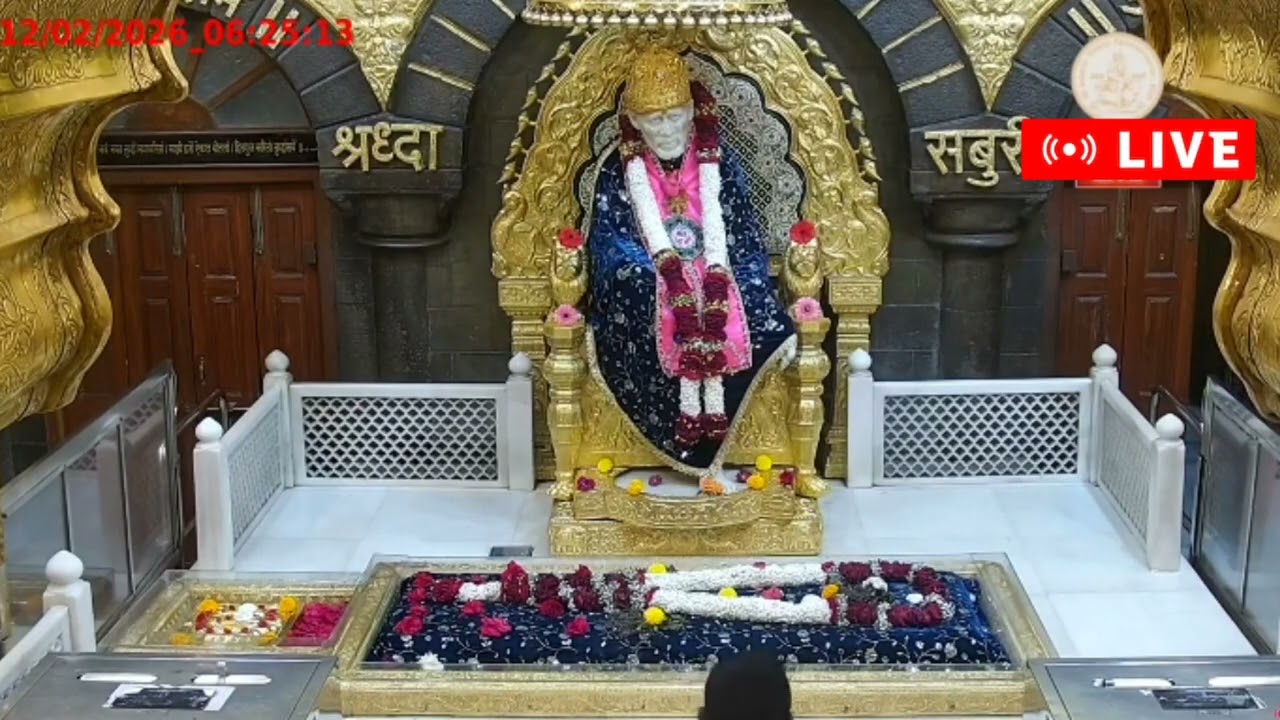 Sai Baba Mangal Sanan avam Aarti Darshan ll Today Live Shridi ll sairam ll 