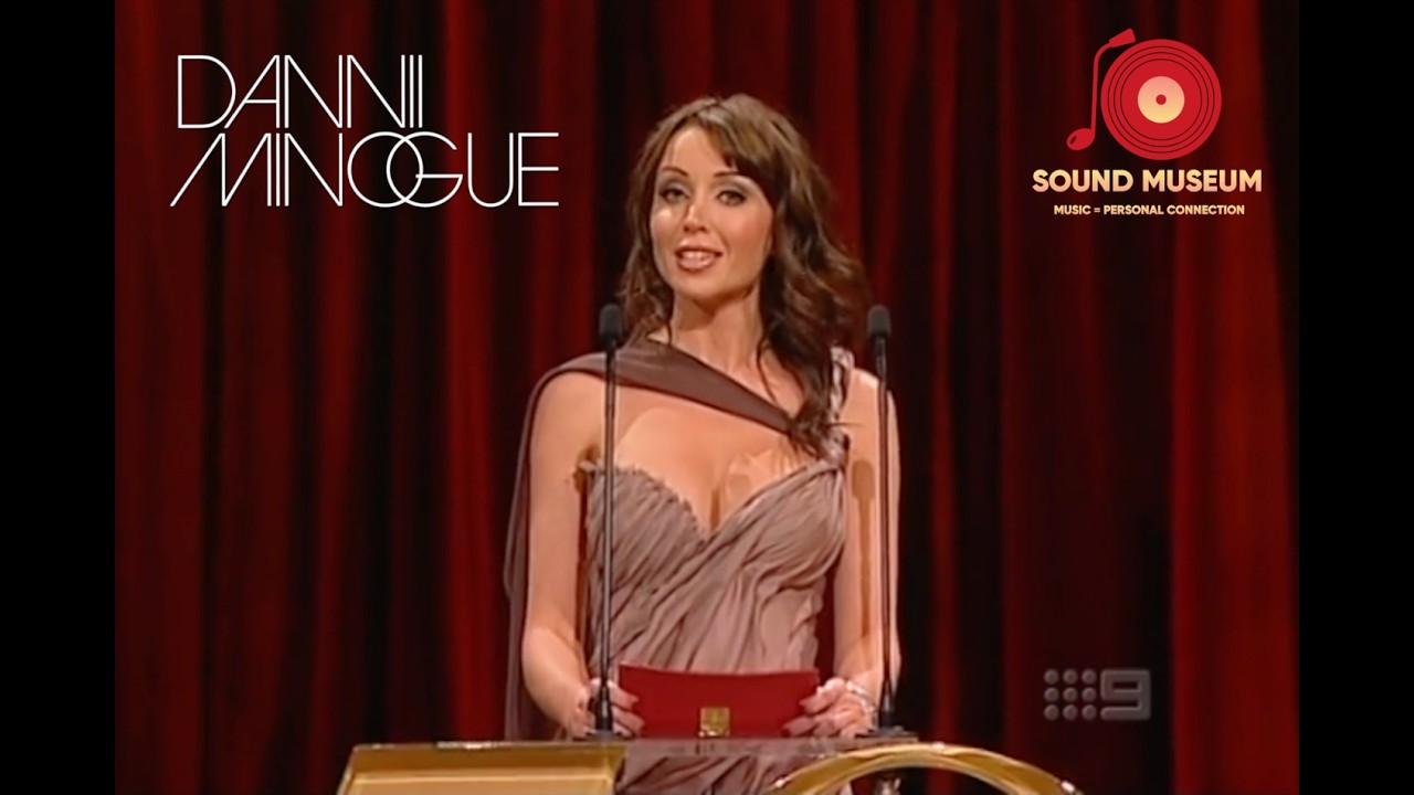 Dannii Minogue presenting at the 2008 Logie Awards