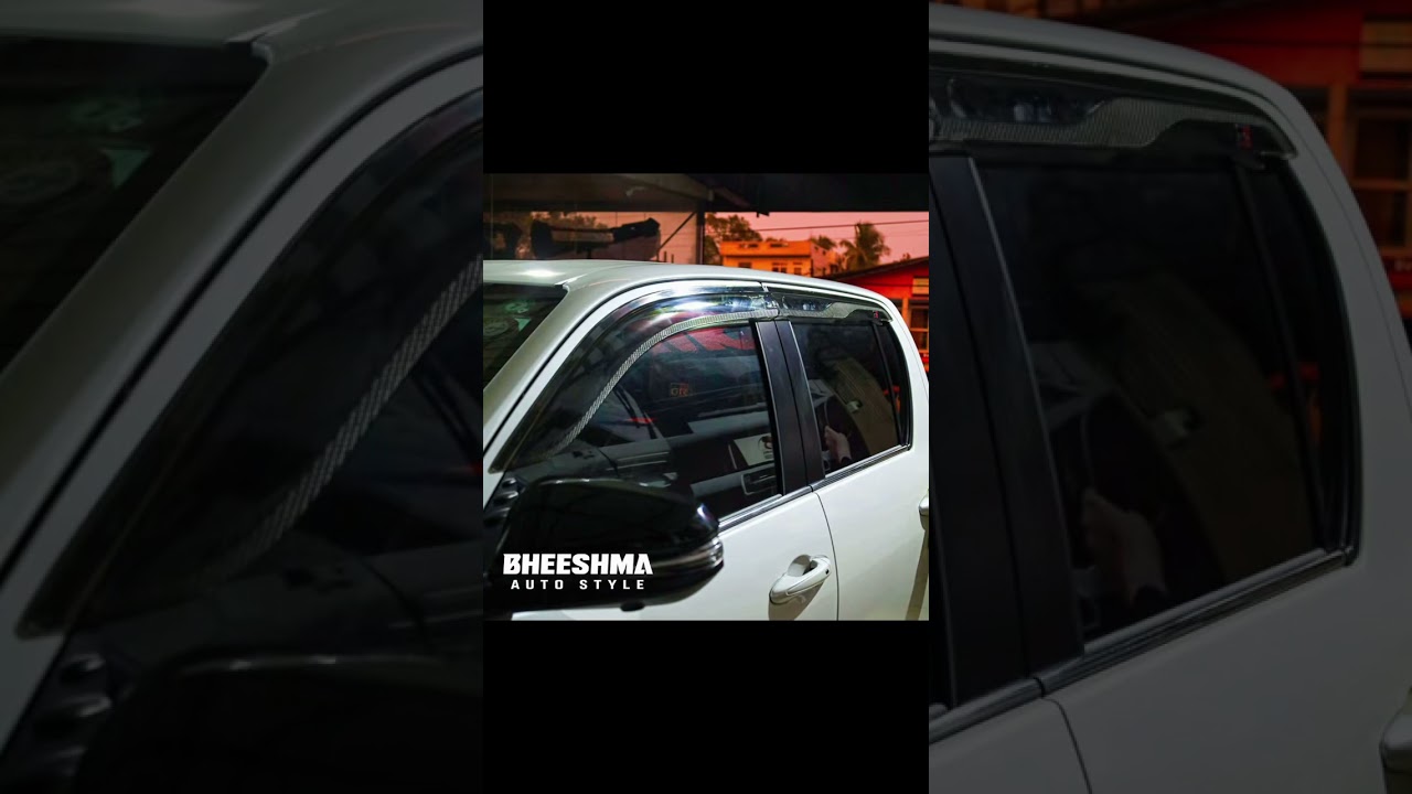 Premium Door Visor ඕනනම් දැන්ම කතා කරන්න. Bheeshma Auto Style 