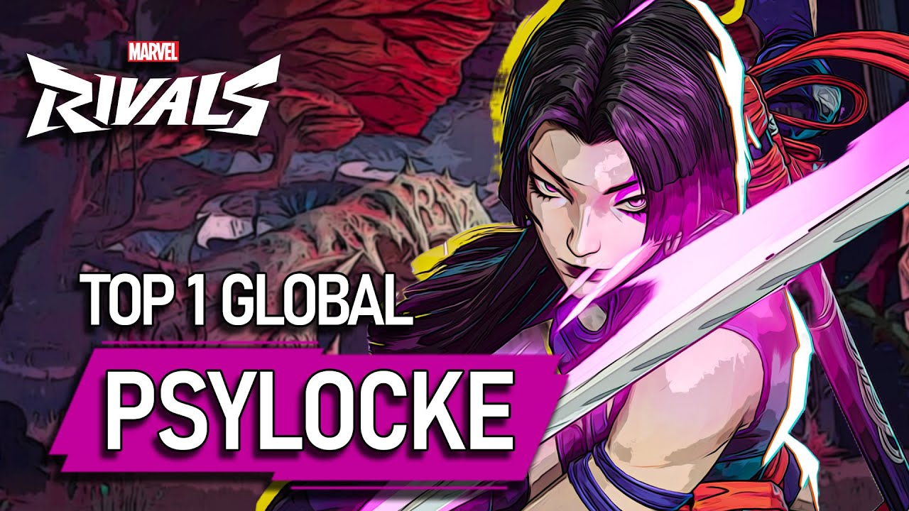 TOP 1 GLOBAL PSYLOCKE ! SparkR - MARVEL RIVALS PRO