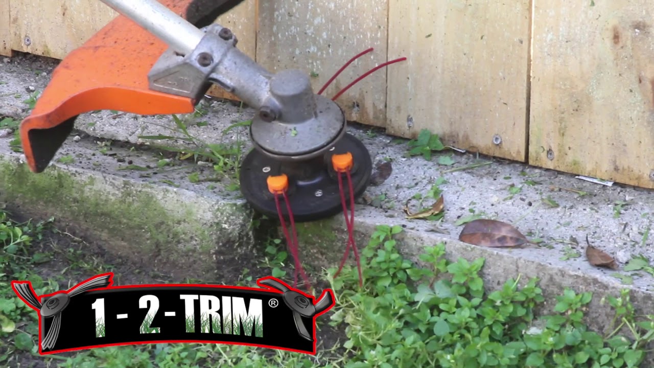 1-2-TRIM is the only TRIMMER-BRUSH CUTTER-BLOWER on the market!