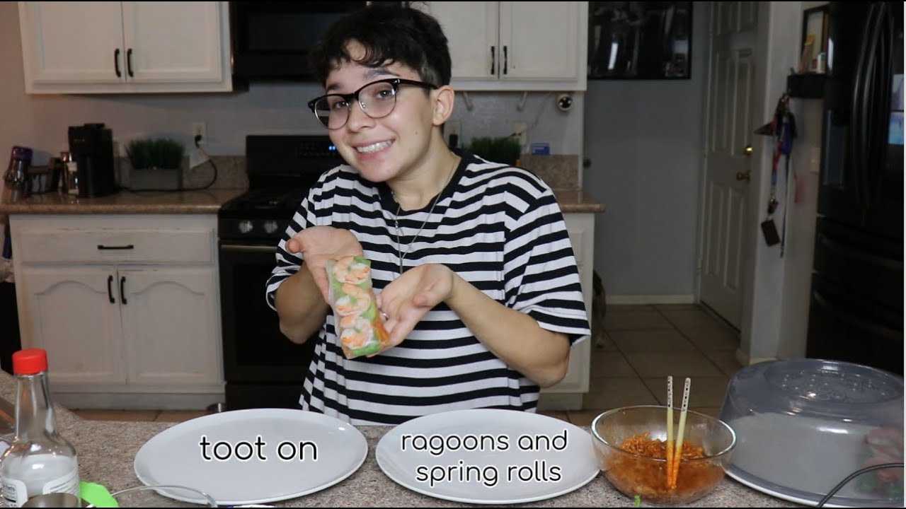 how to make ragoons and spring rolls!