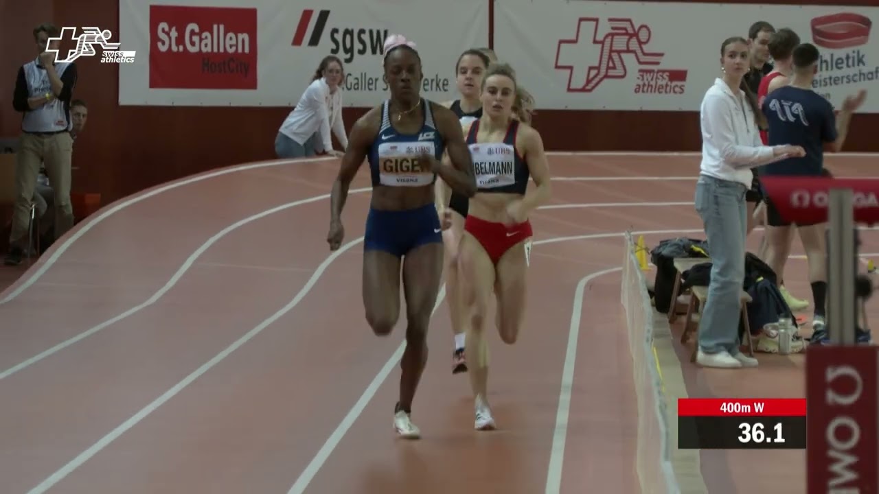 Hallen SM 2024 - Frauen 400m A-Final