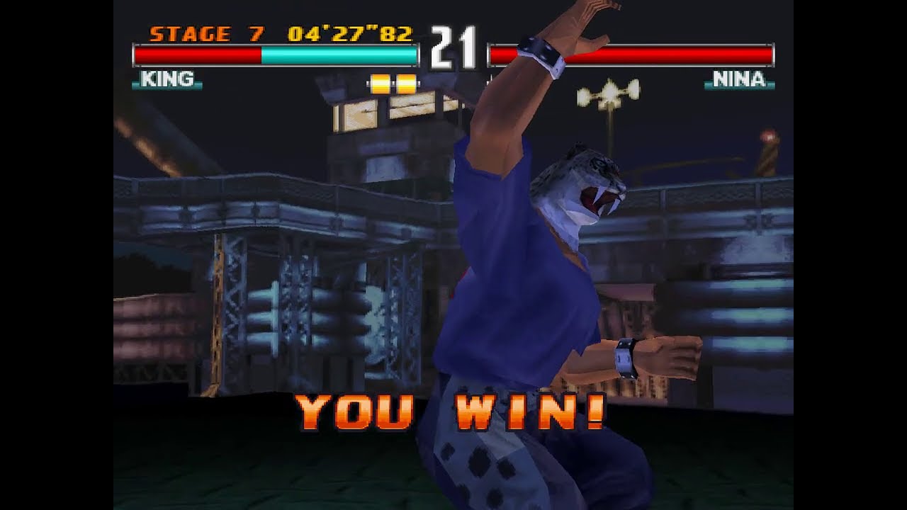 Tekken 3 King arcade mode