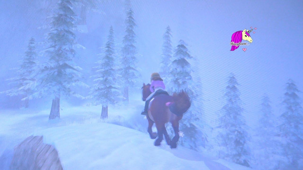 Chasing A Snow Yeti ?! Valley Of The Hidden Dinosaur  Star Stable Online Horse Video Game