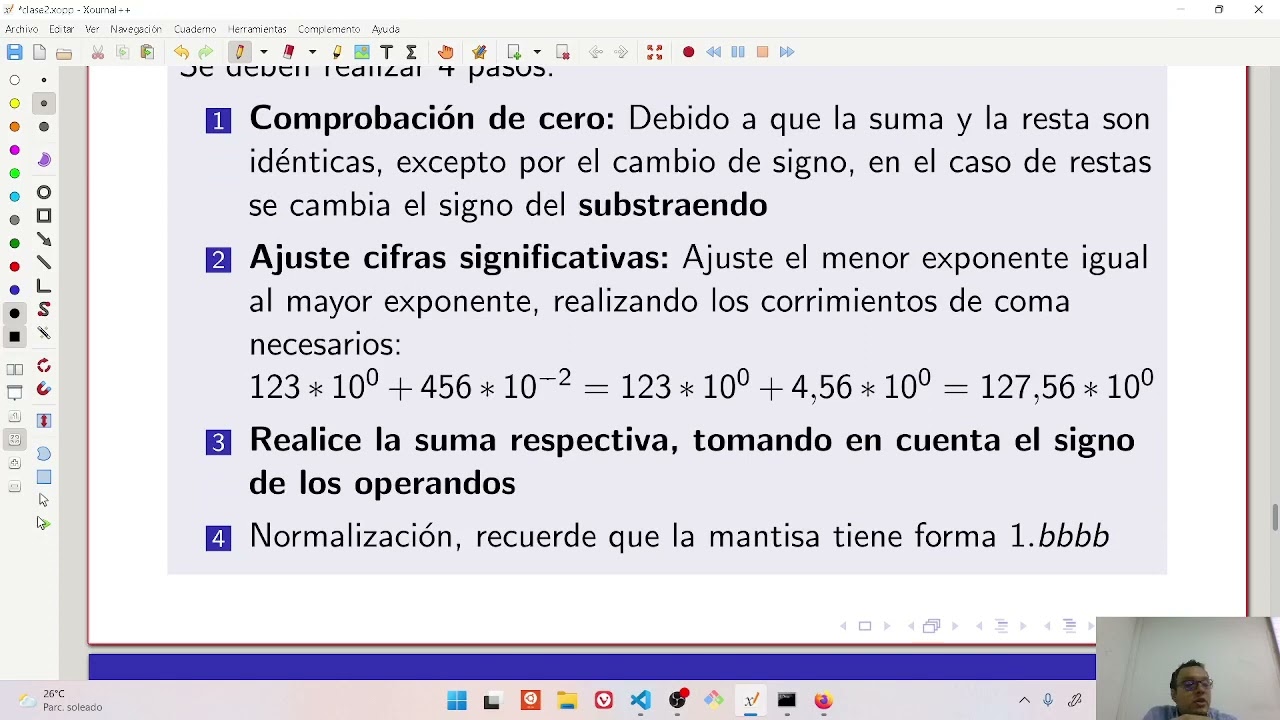 Arqui II Clase 3-4 Suma y resta en IEEE 754