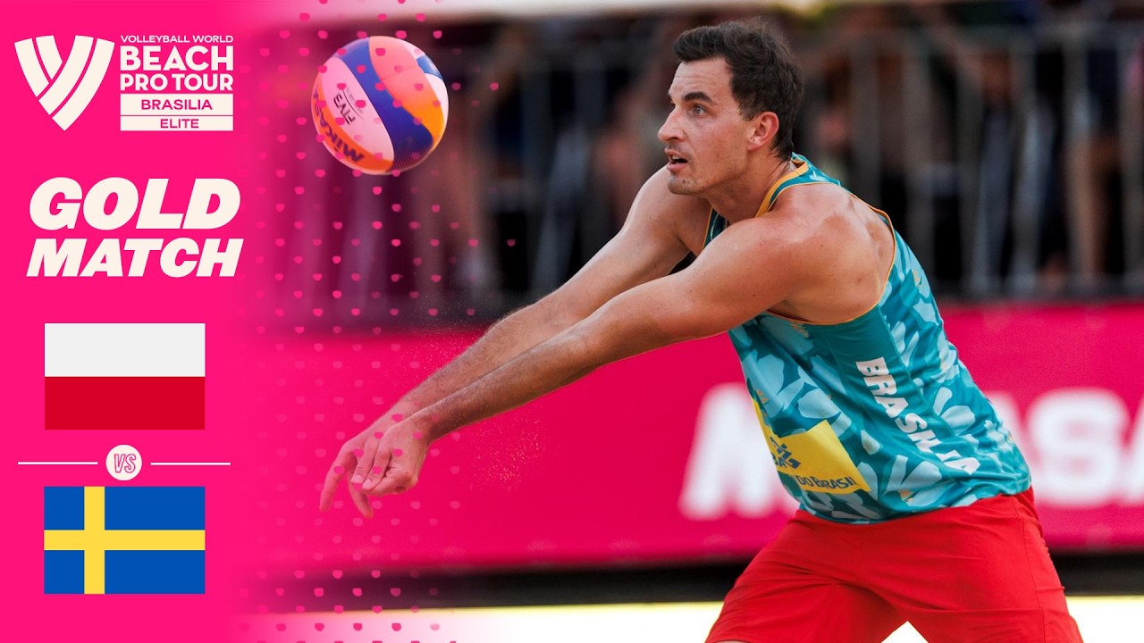 Gold Match - Łosiak/Bryl vs. H&ouml;lting Nilsson/Andersson, E | Highlights | Brasilia 2026 #BeachProTour