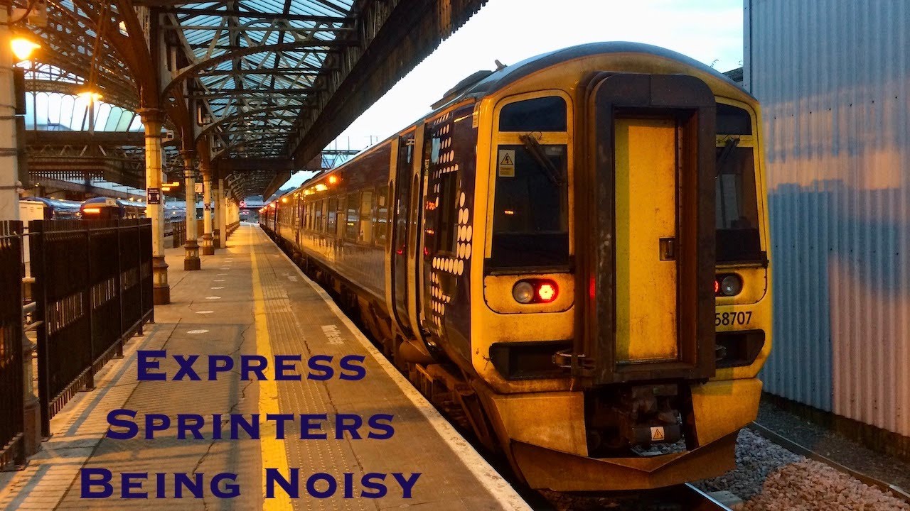 Class 158s Being Noisy