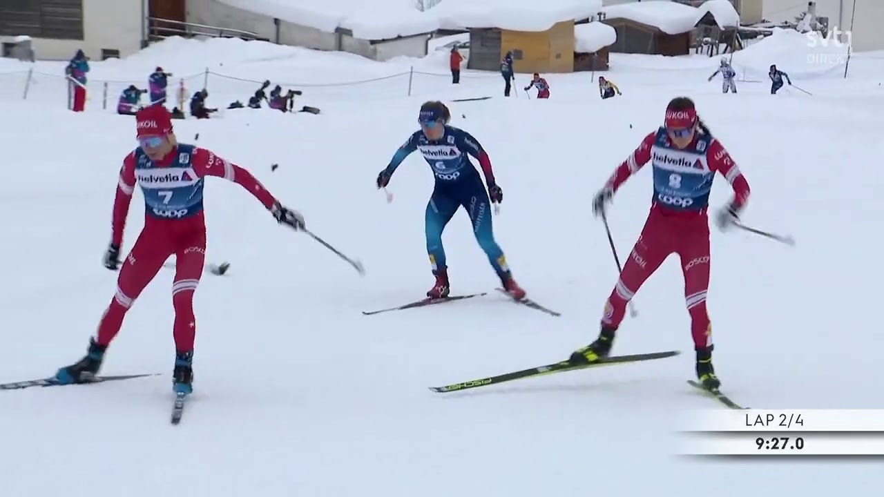 Längdskidor Tour de Ski 2021 Val Mustair - 10km Damer Fristil