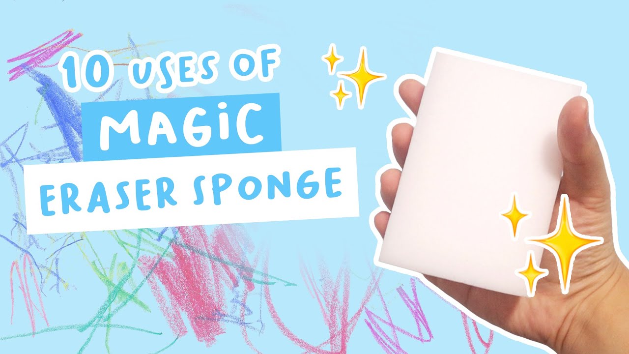 10 Ways To Use Magic Eraser Sponge! (TRIED & TESTED!)