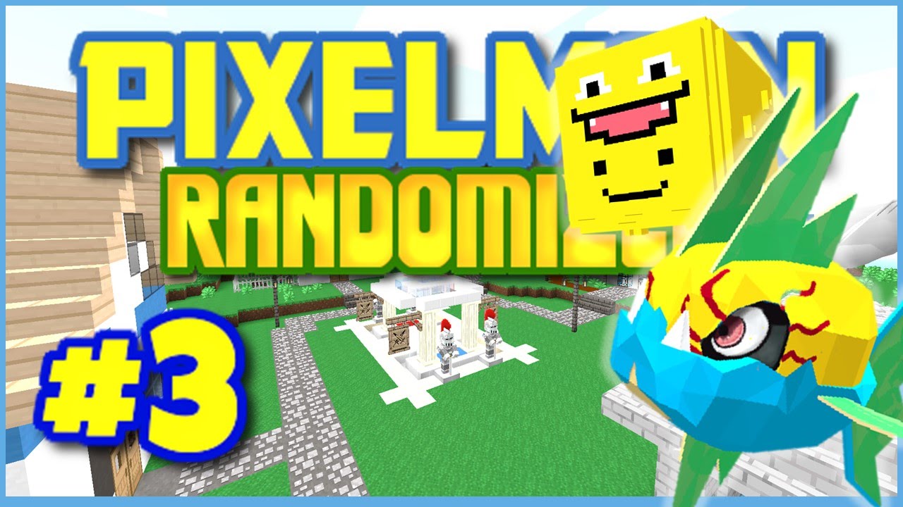 Pixelmon Randomizer S3 ★ FEATHERBRIDGE TOWN! Episode 3 (Minecraft Roleplay)