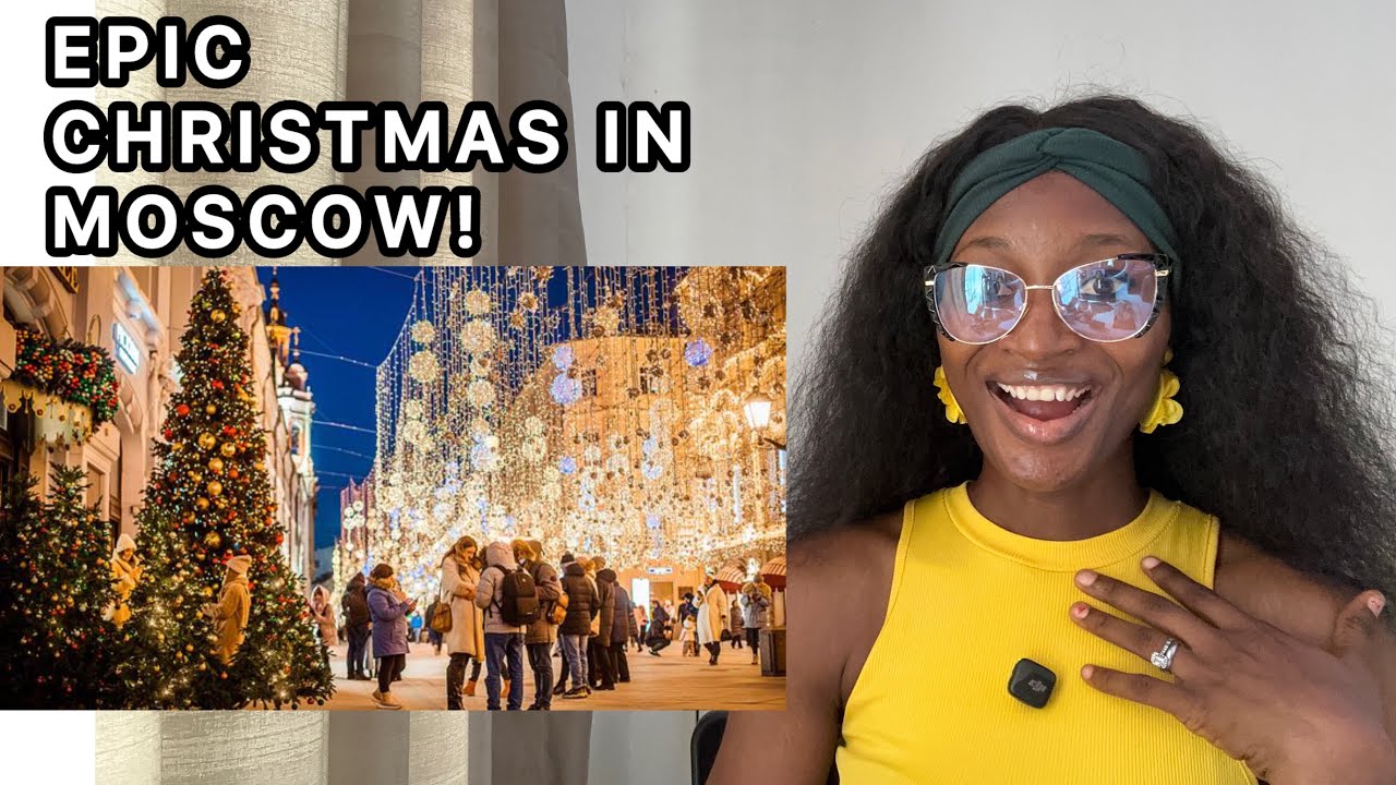 Christmas in MOSCOW| Рождественская Москва Russia 