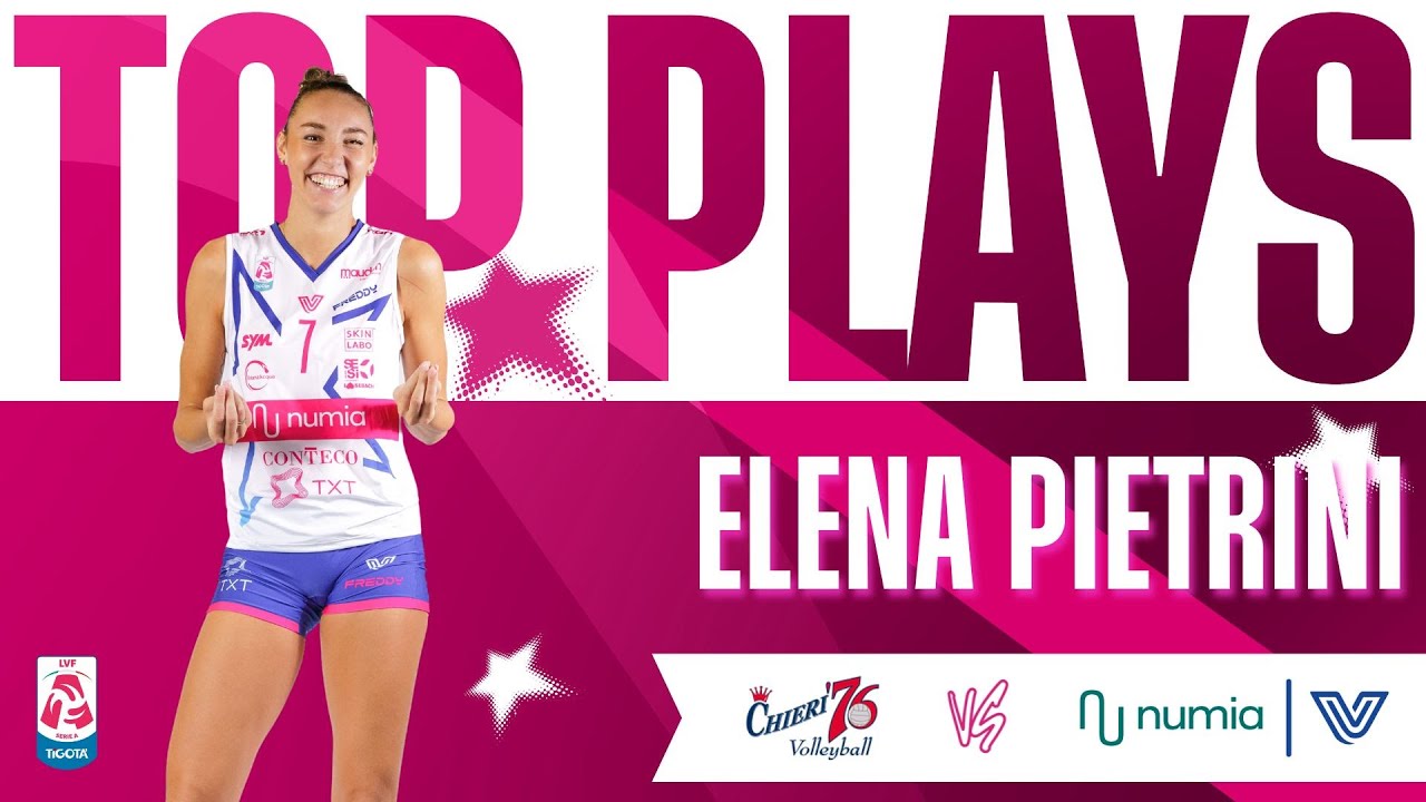 Elena Pietrini | Top Plays vs Reale Mutua Fenera Chieri '76