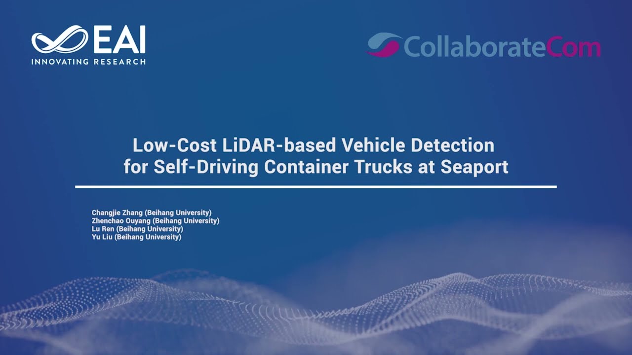 Low-Cost LiDAR-based Vehicle Detection for Self-Driving Container Trucks at Seaport