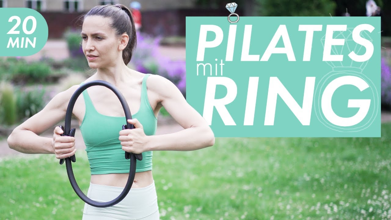 Pilates-Flow mit Ring 💍💜 Effektive Kräftigung in 20 Minuten