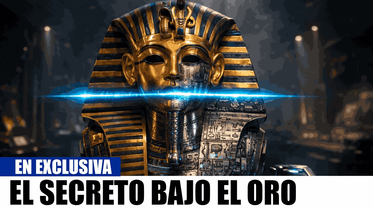 Escaneo Cuántico de la Máscara de Tutankamón REVELA un SECRETO que Conmociona la Egiptología