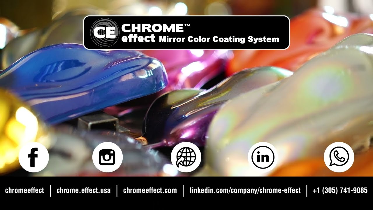 Professional Spray Chrome Training | ChromeEffect Mirror Coating Process