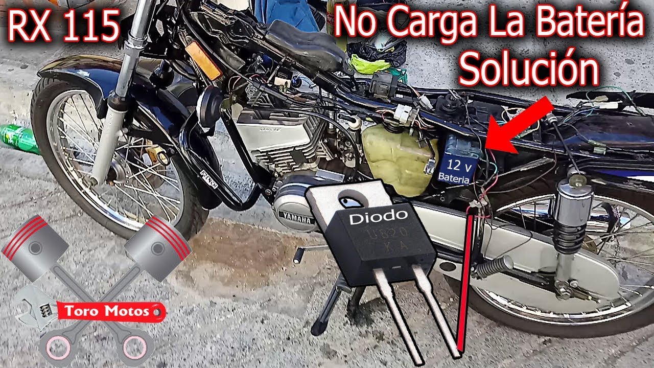 Yamaha RX 115 Por Que No Carga La Bateria Solucion