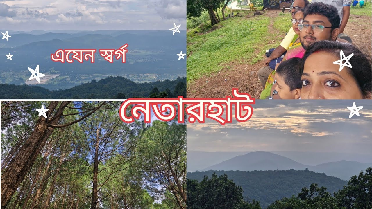 এযেন স্বর্গের পথ....কি অসাধারণ নেতারহাট..